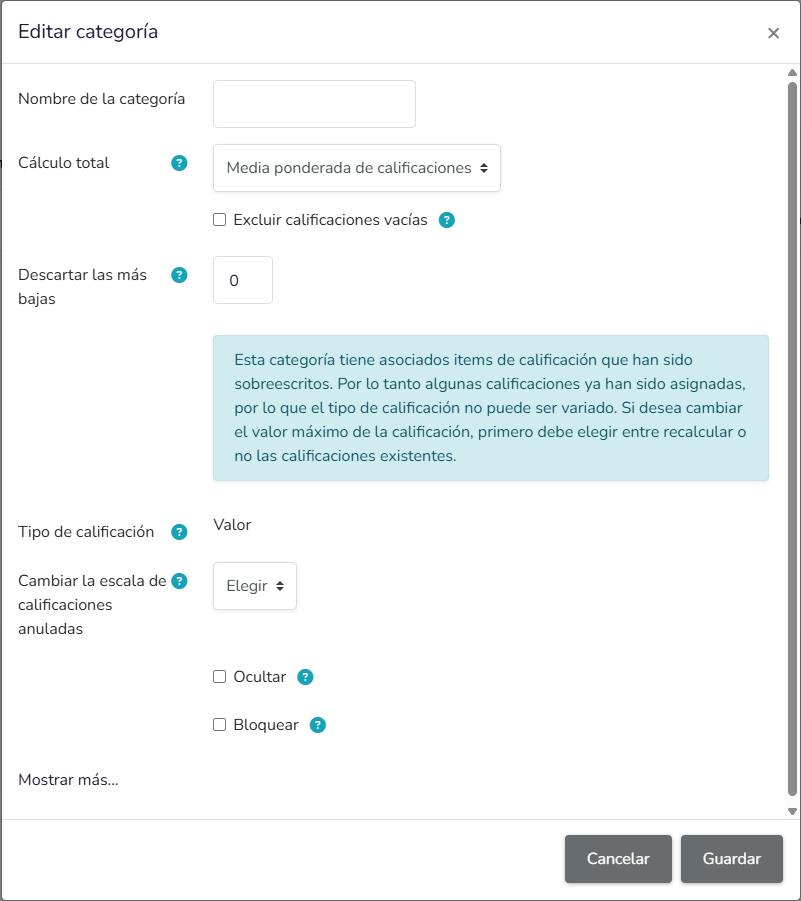 Konfigurationsbildschirm