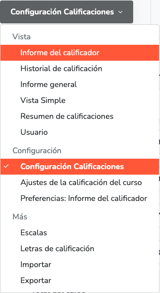 Seleccionar Informe